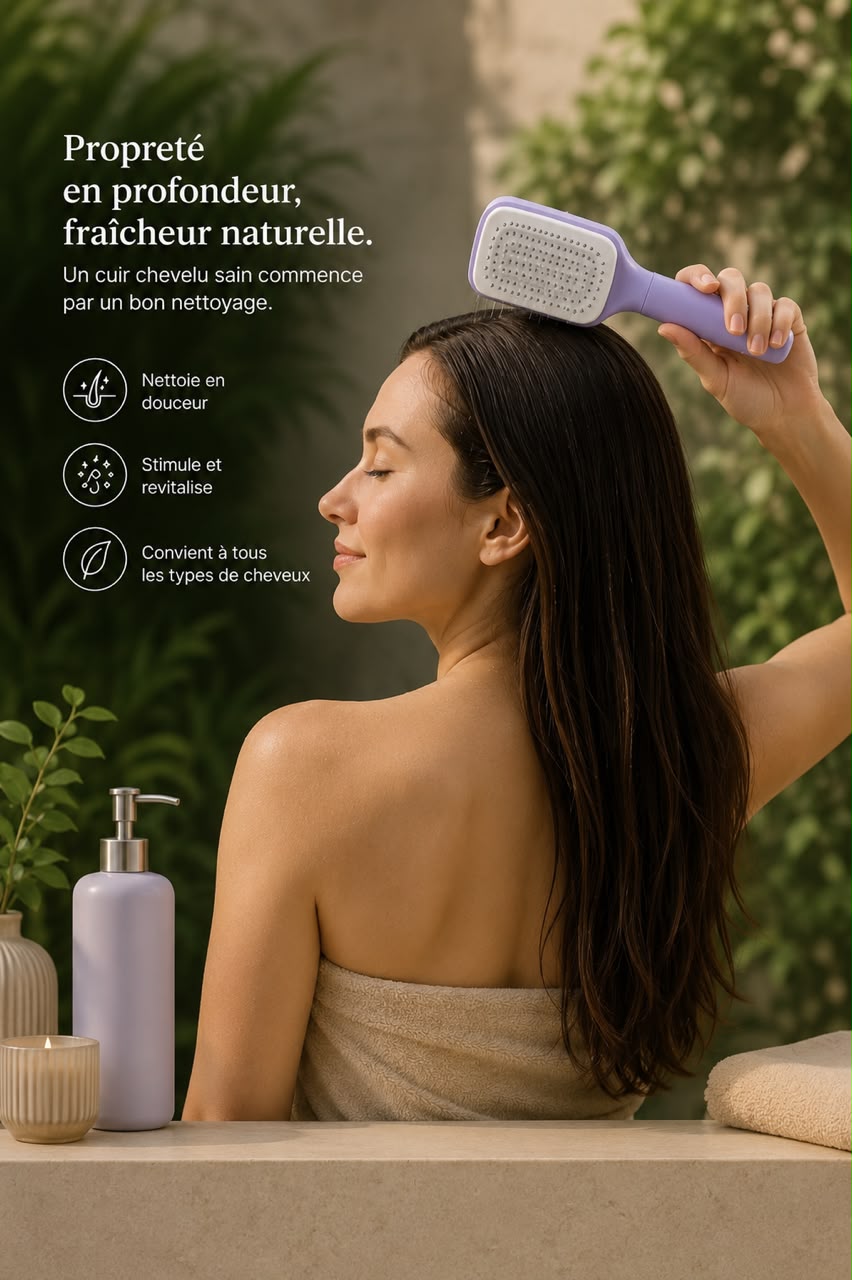 Brosse Auto-nettoyante